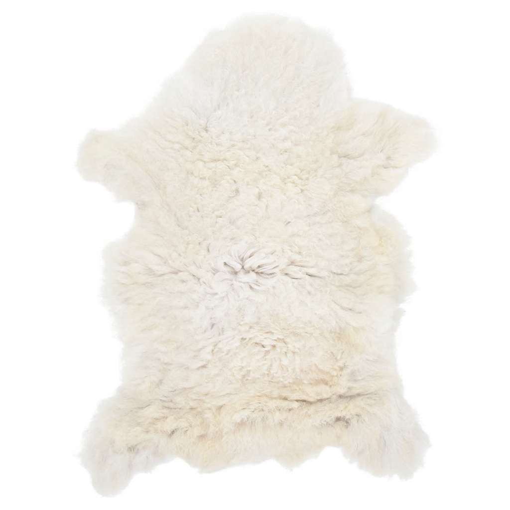 Vidaxl schapenvacht (60-70)x(90-100) cm crèmekleurig