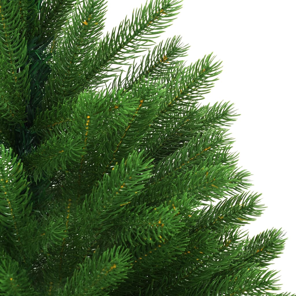 VidaXL Kunstkerstboom met verlichting en kerstballen 120 cm groen