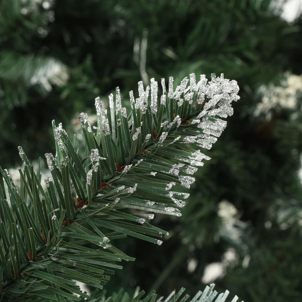 VidaXL Kunstkerstboom met verlichting en kerstballen 210 cm
