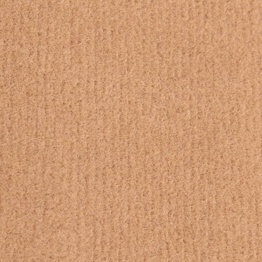 Vidaxl tapijtloper 80x250 cm bcf beige