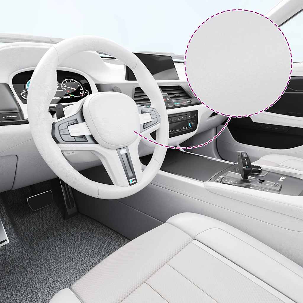 Vidaxl 2 st autofolie 100x150 cm matwit