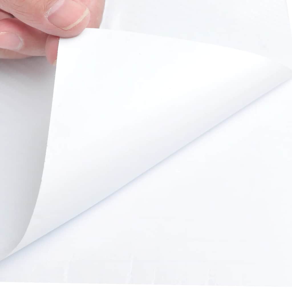 Vidaxl 2 st autofolie 3d 100x150 cm + 50x150 cm wit