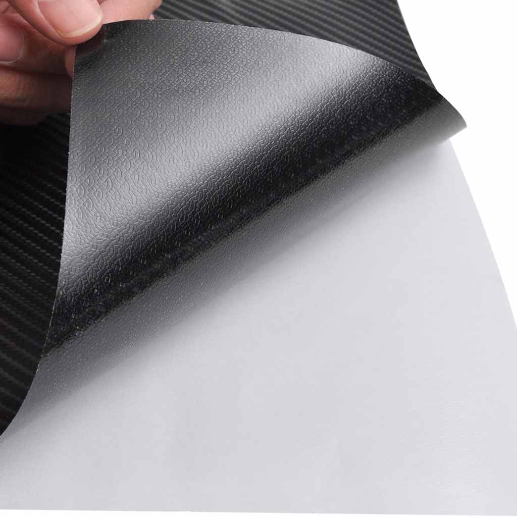 Vidaxl autofolie 4d ​​100x150 cm zwart