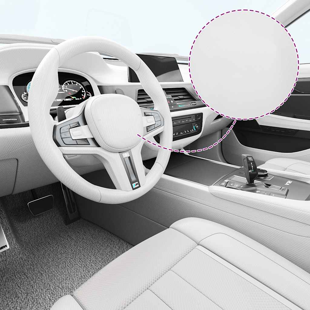 Vidaxl 2 st autofolie 4d ​​100x150 cm wit