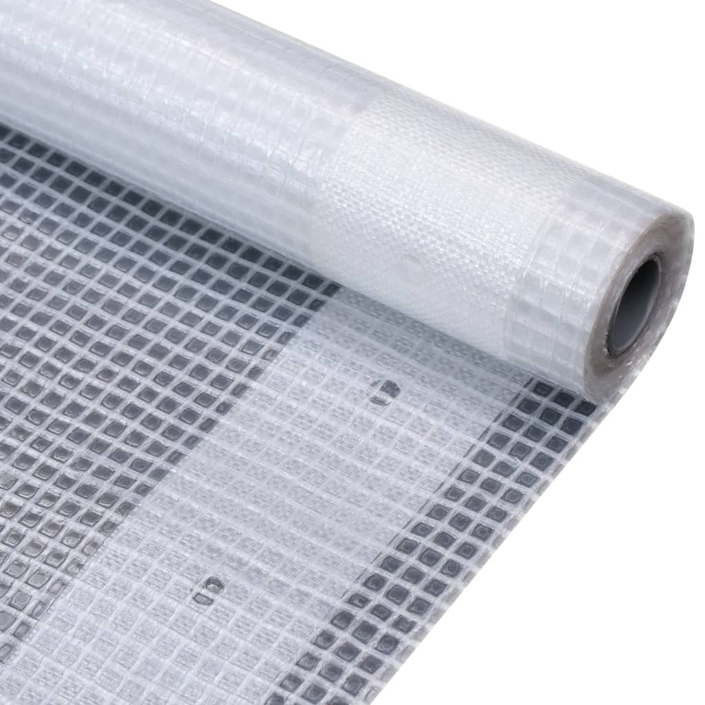 VidaXL Dekzeilen 2 st Leno 260 g m² 3x4m wit