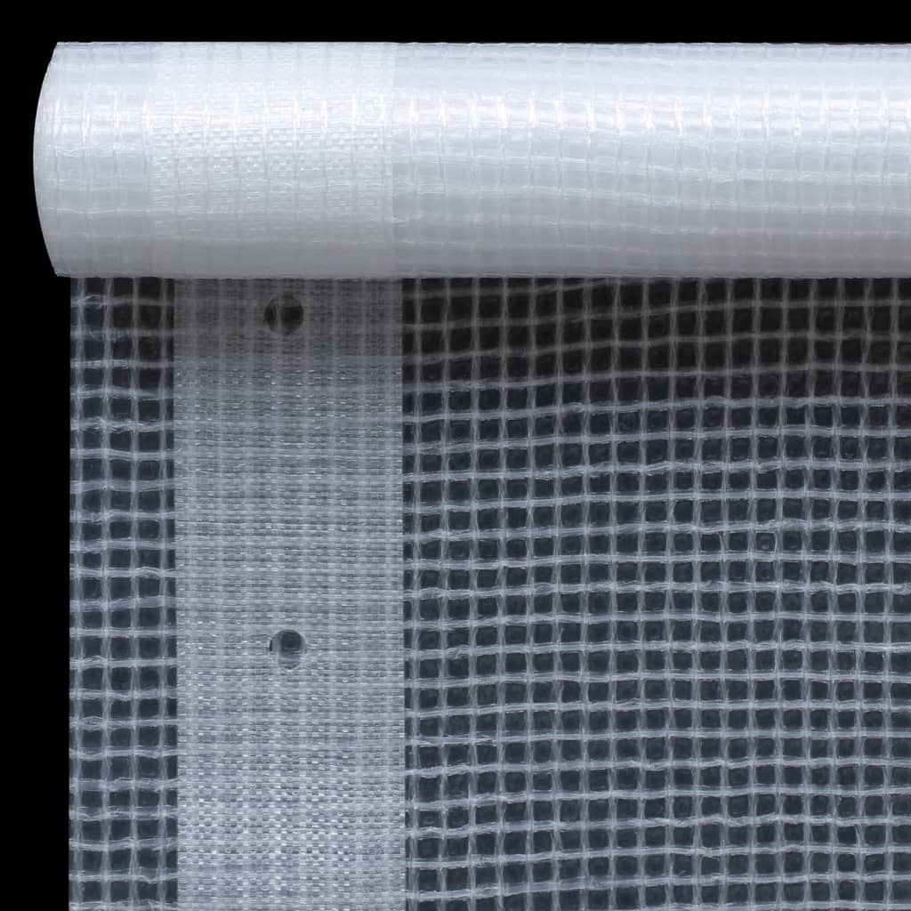 Vidaxl dekzeilen 2 st leno 260 g m² 3x10 m wit