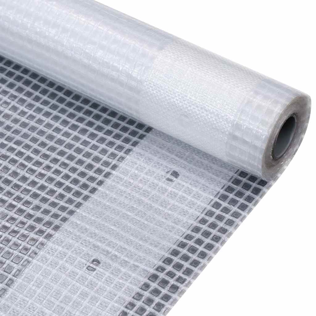 Vidaxl dekzeilen 2 st leno 260 g m² 4x3 m wit