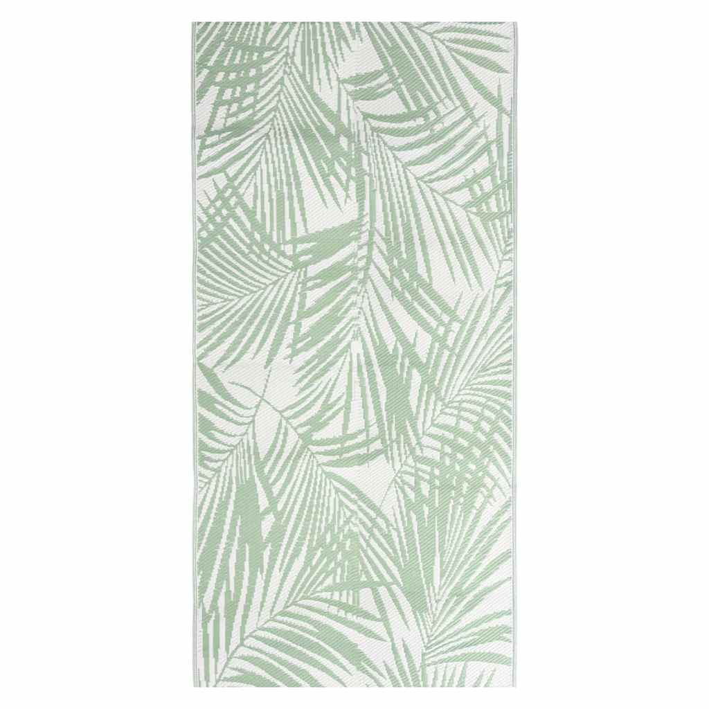 Vidaxl buitenkleed arakil 80x150 cm polypropeen groen