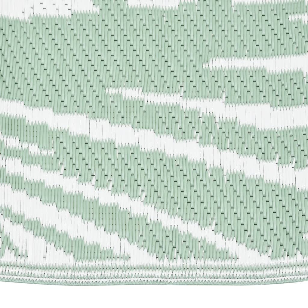 Vidaxl buitenkleed arakil 160x230 cm polypropeen groen