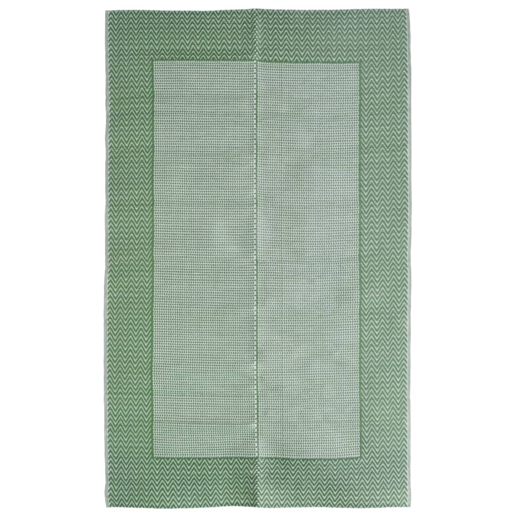 Vidaxl buitenkleed arakil 120x180 cm polypropeen groen