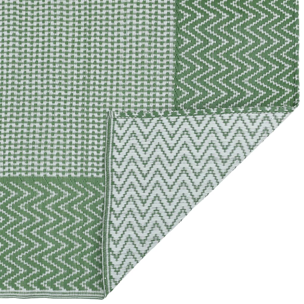 Vidaxl buitenkleed arakil 120x180 cm polypropeen groen