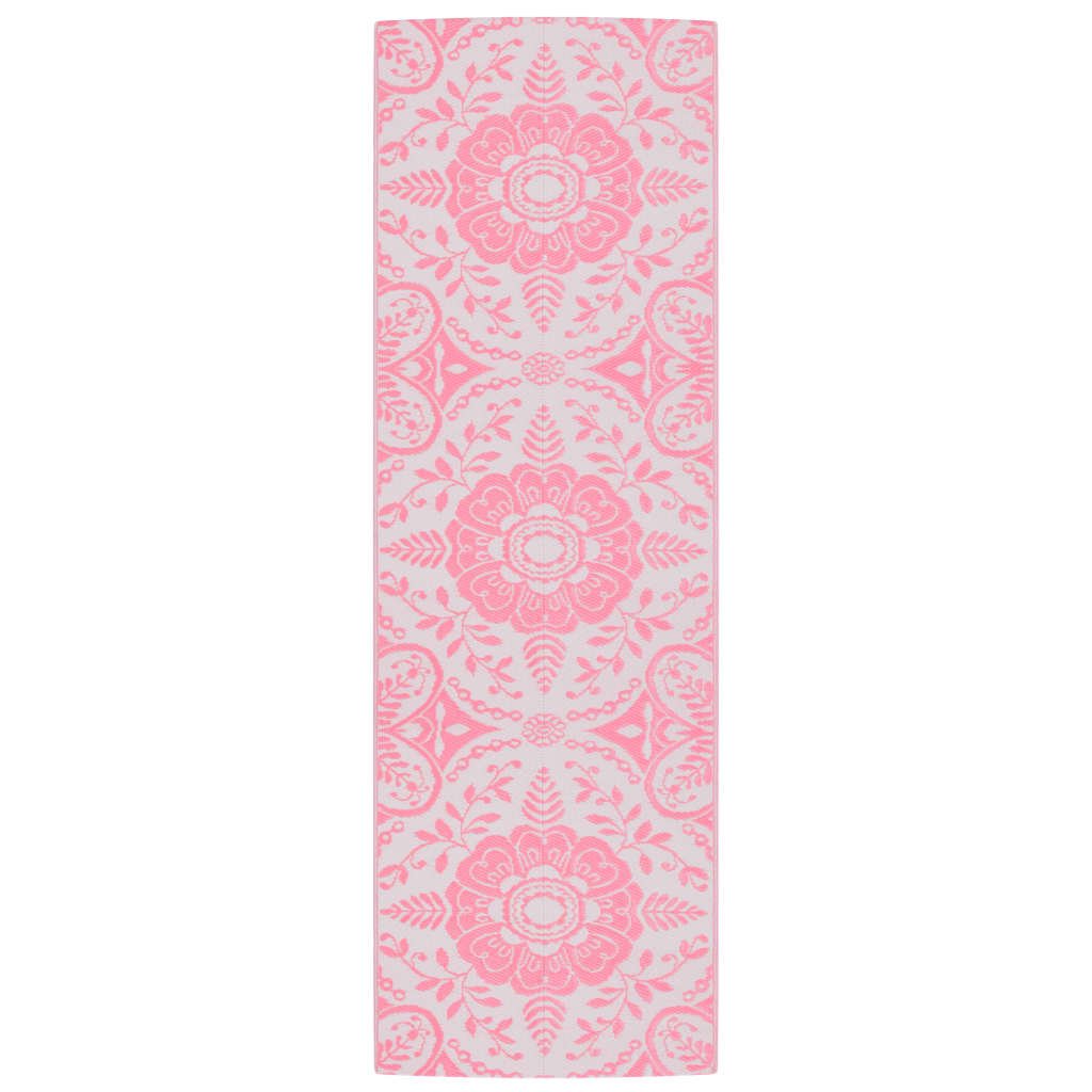 VidaXL Buitenkleed 80x250 cm polypropeen roze