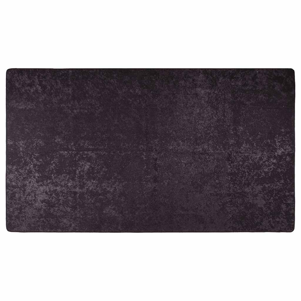 Vidaxl vloerkleed wasbaar anti-slip 190x300 cm antracietkleurig