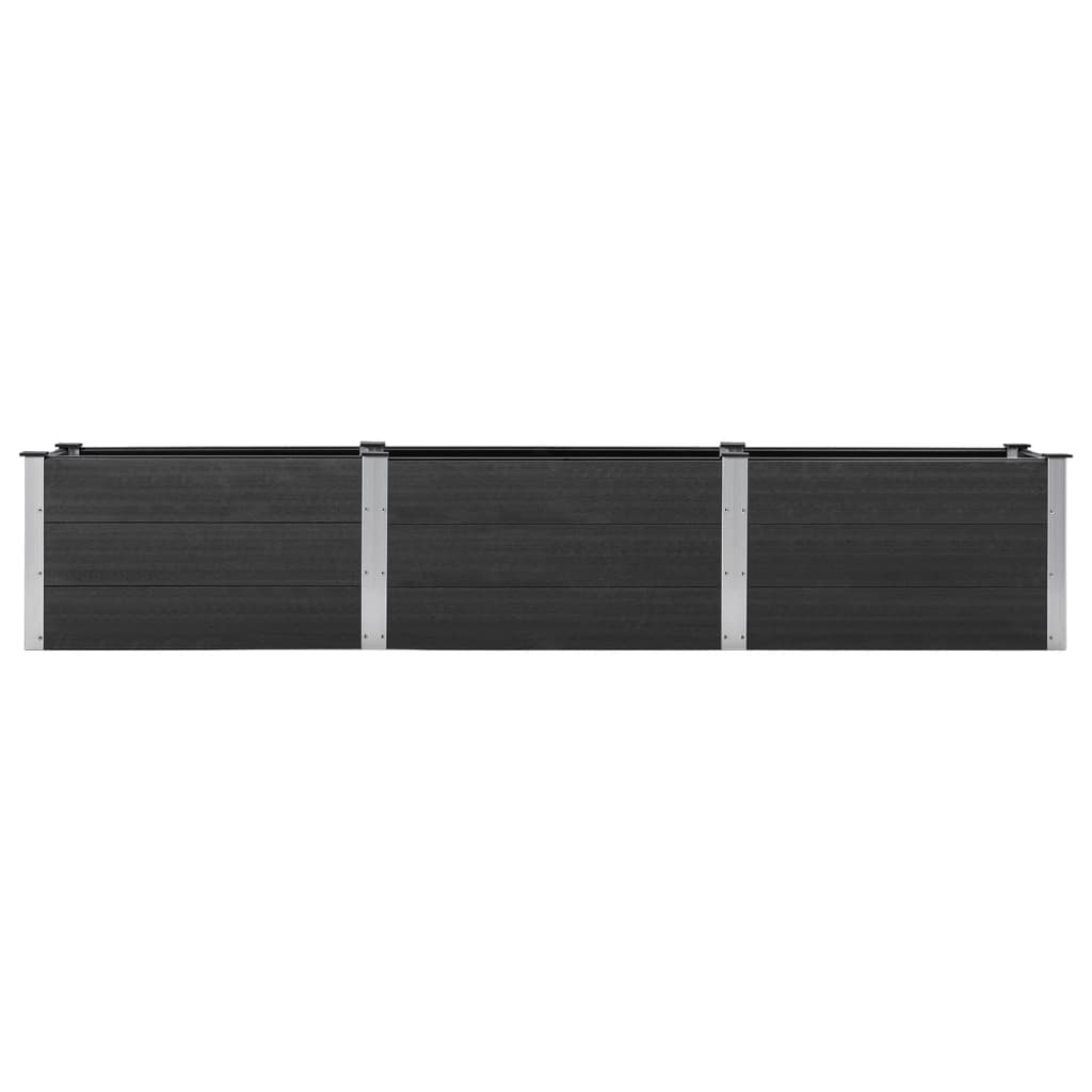 VidaXL Plantenbak verhoogd 300x50x54 cm HKC grijs