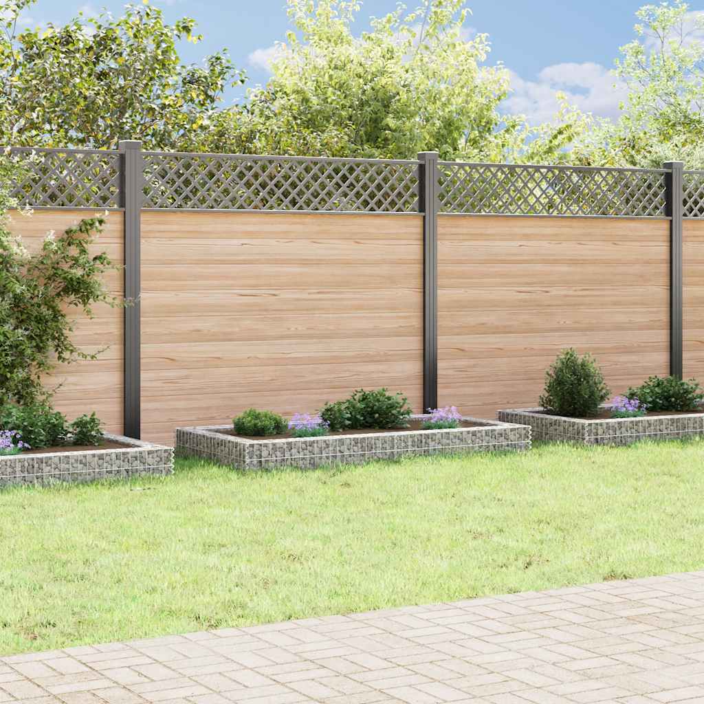 Vidaxl schanskorf plantenbak verhoogd 200x100x20 cm gegalvaniseerd staal