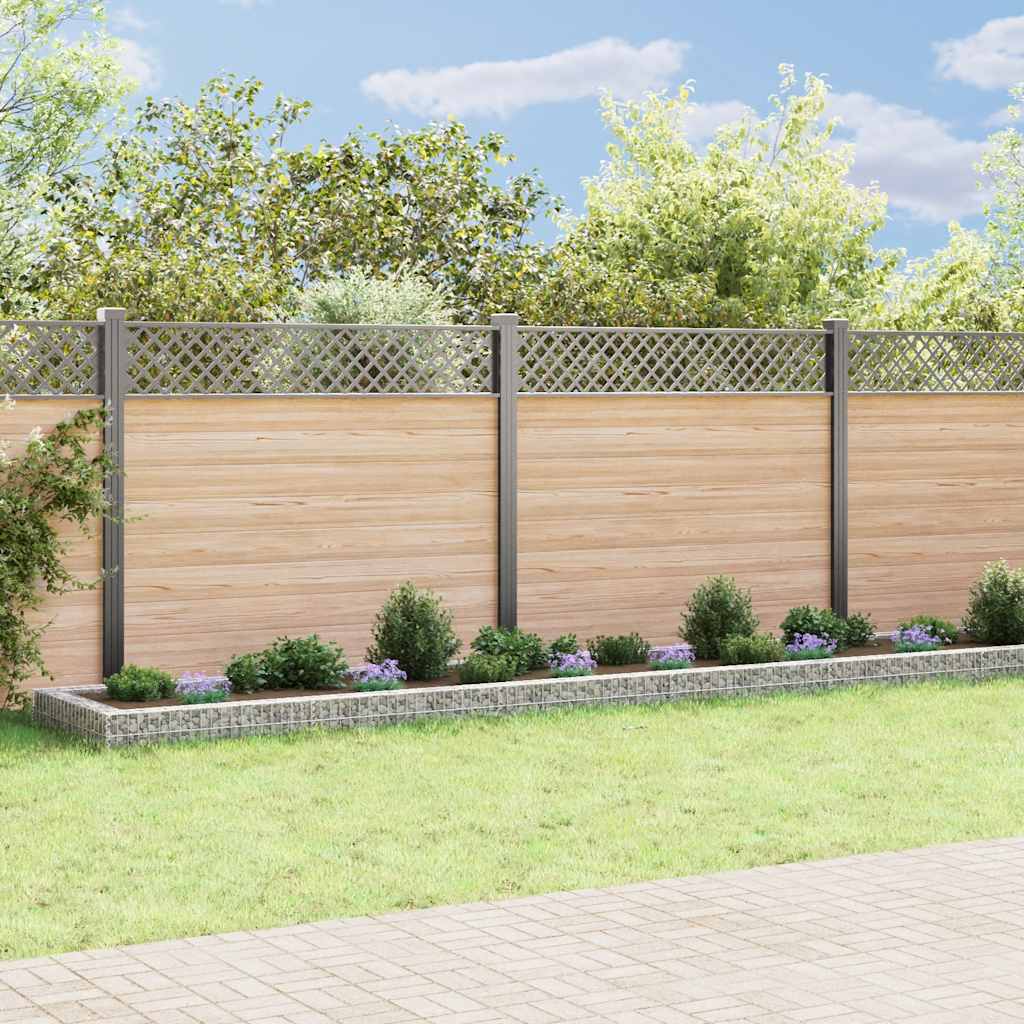 Vidaxl gabion plantenbak verhoogd 800x100x20 cm gegalvaniseerd staal