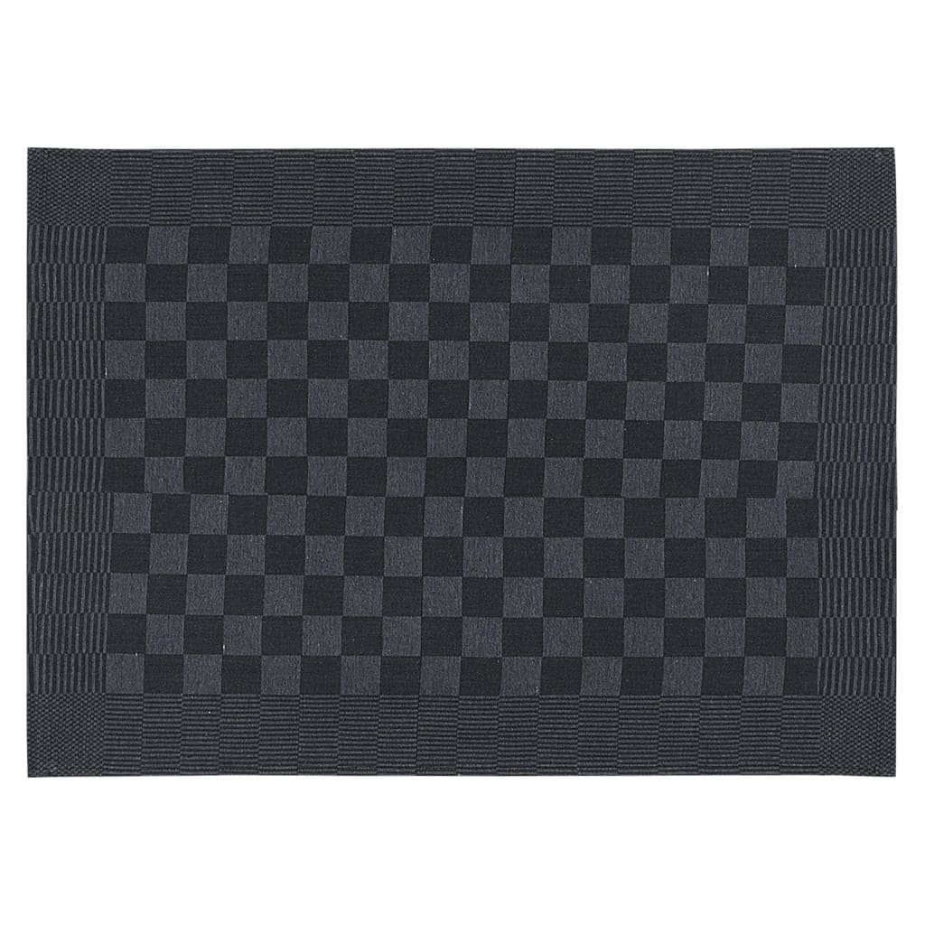 VidaXL Keukendoeken 20 st 50x70 cm katoen zwart en grijs