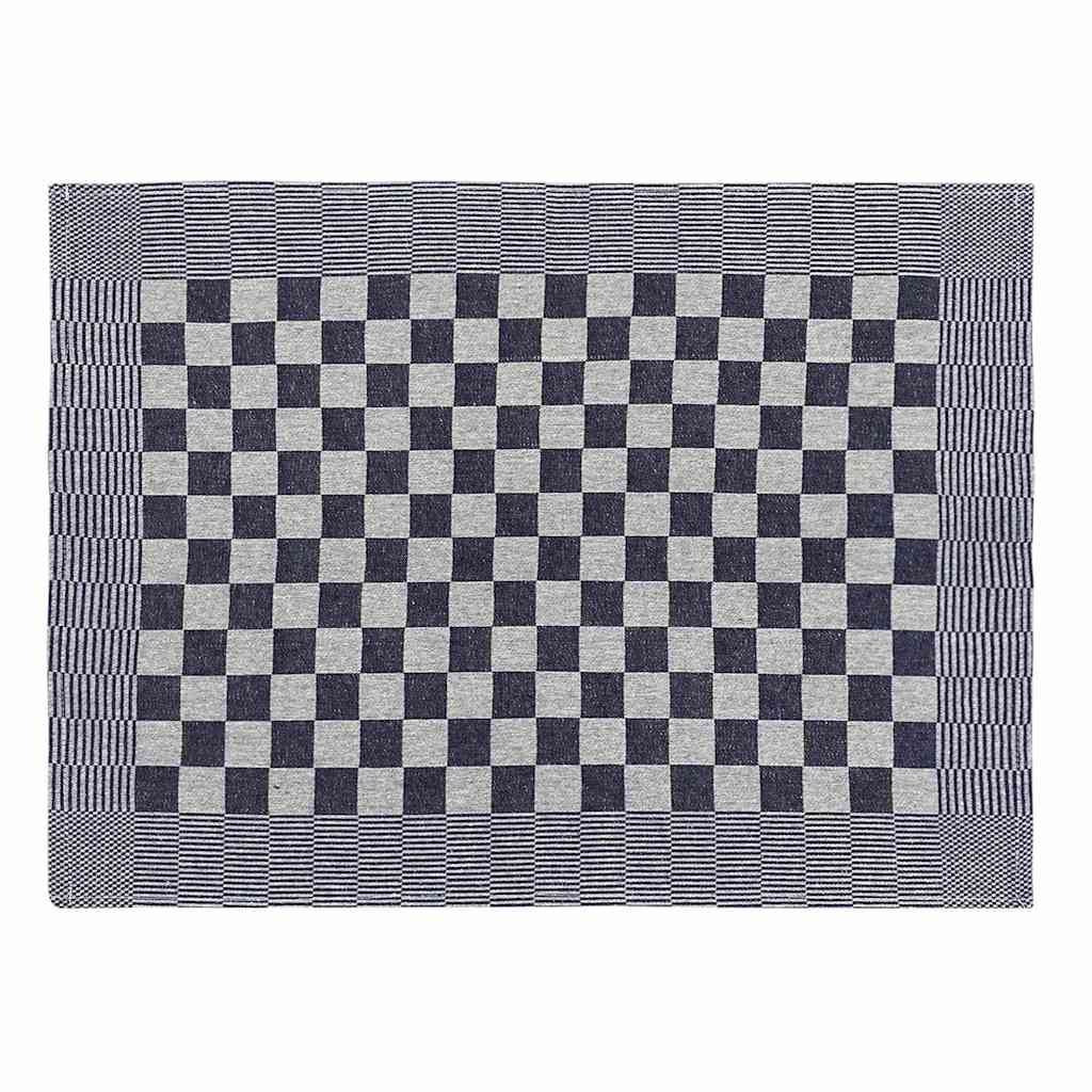 Vidaxl keukendoeken 50 st 50x70 cm katoen blauw en wit