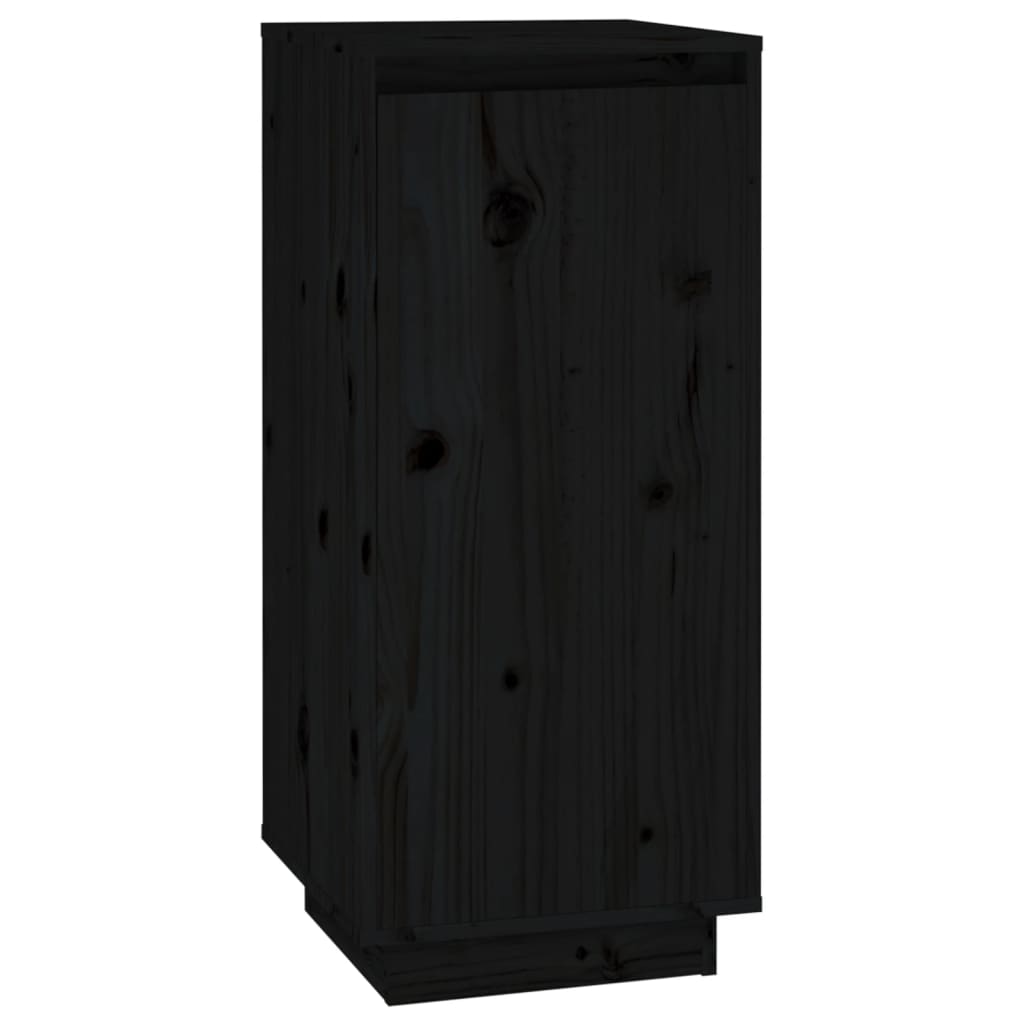 Vidaxl schoenenkast 35x35x80 cm massief groenenhout zwart