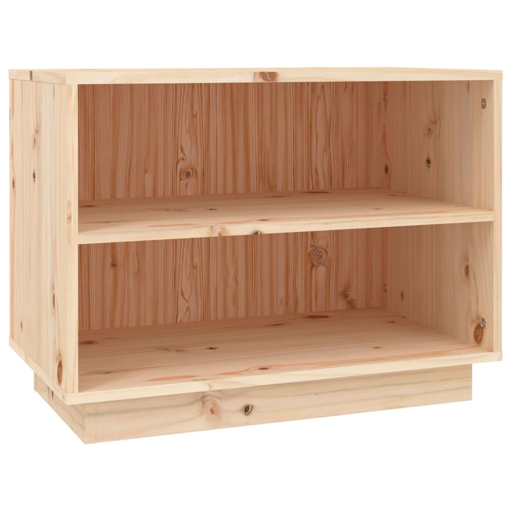 VidaXL Schoenenkast 60x34x45 cm massief groenhout