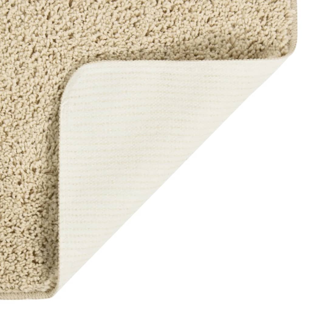 Vidaxl vloerkleed shaggy antislip 200x290 cm crèmekleurig