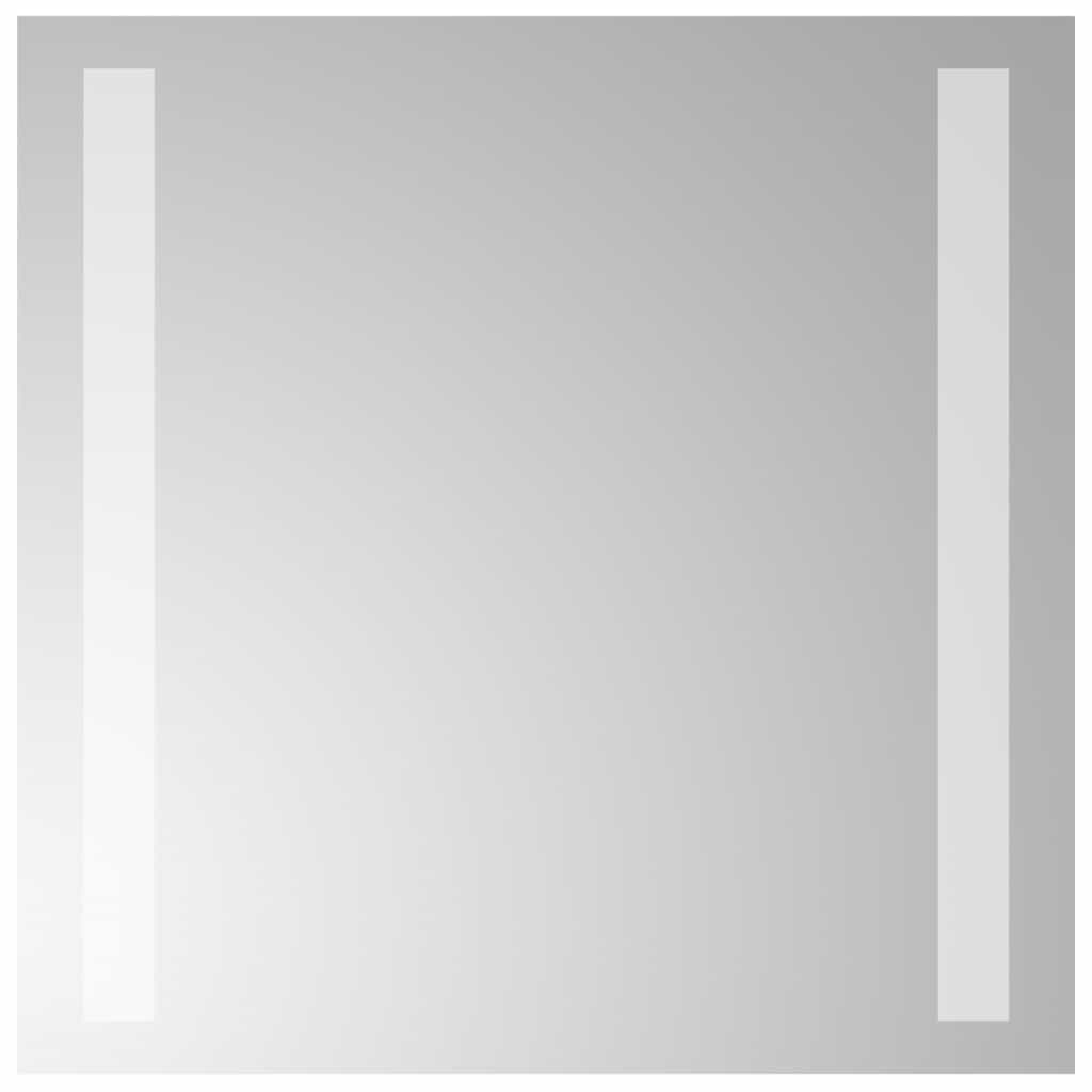 Vidaxl badkamerspiegel led 30x30 cm