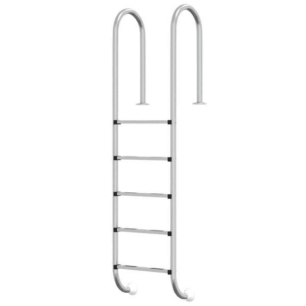 Vidaxl zwembadladder 54x38x211 cm 304 roestvrij staal