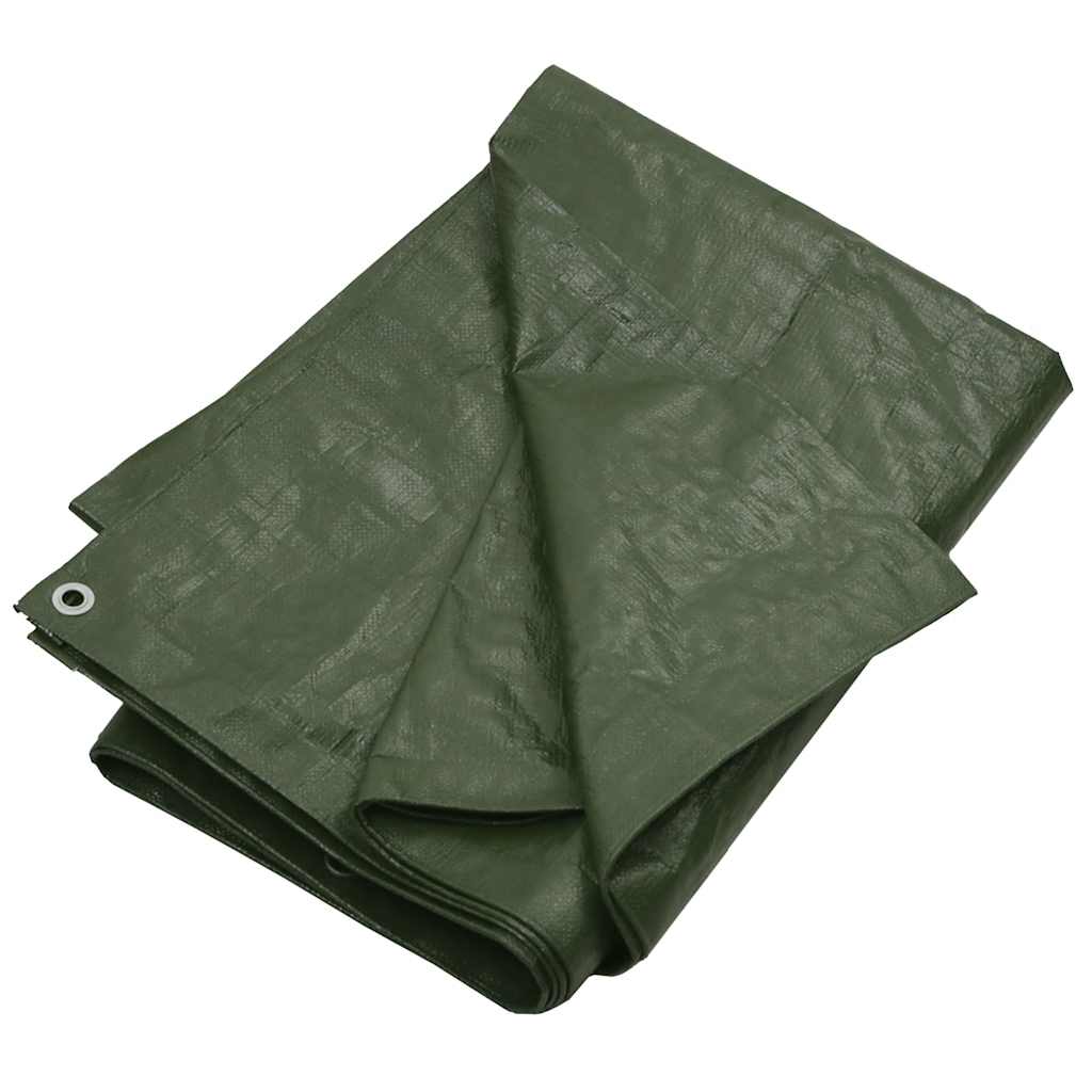 Vidaxl dekzeil 180 g m² 8x8 m hdpe groen