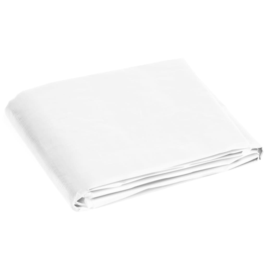 Vidaxl dekzeil 180 g m² 6x12 m hdpe wit