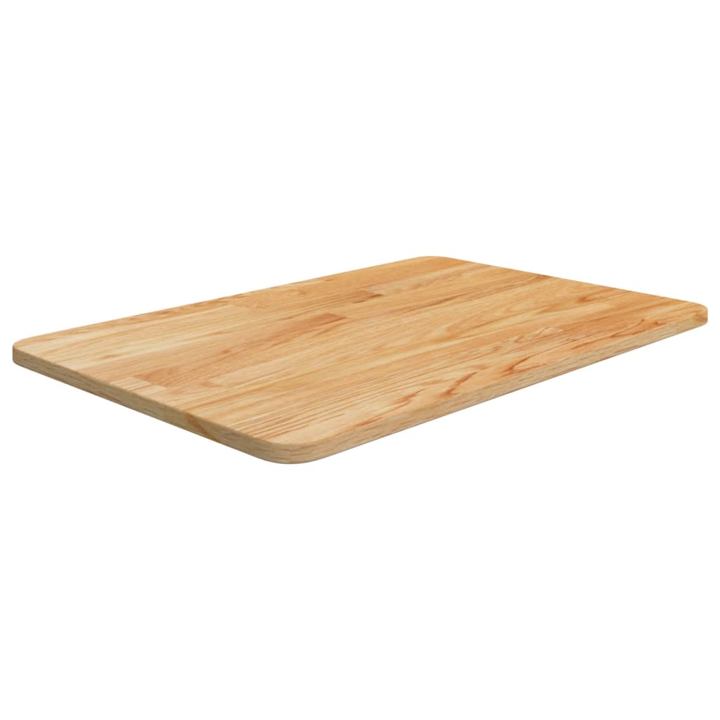 Vidaxl wastafelblad 60x40x1,5cm massief hout lichtbruin