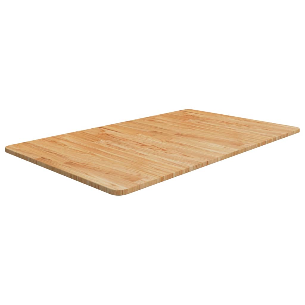 Vidaxl wastafelblad 100x60x1,5 cm massief hout lichtbruin
