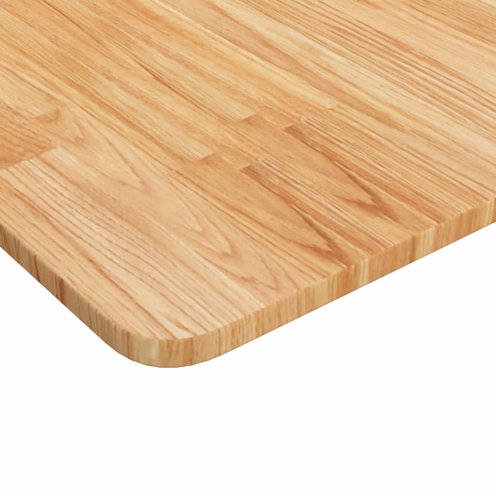 Vidaxl wastafelblad 100x60x1,5 cm massief hout lichtbruin