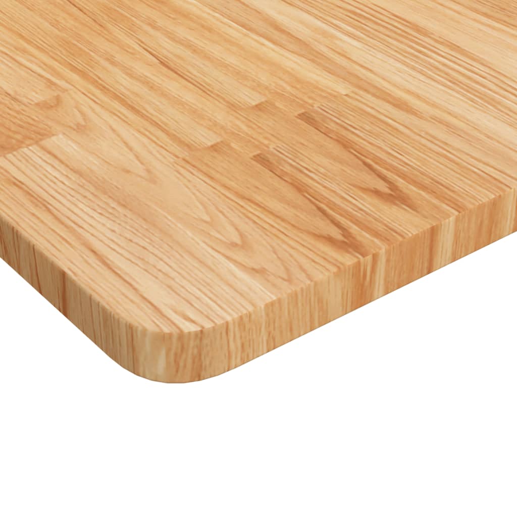 VidaXL Wastafelblad 60x40x2,5cm versierd massief hout lichtbruin