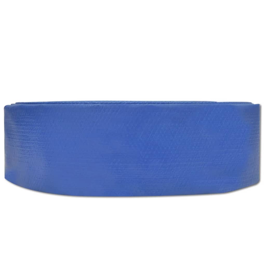 Vidaxl slang plat 3'' 100 m pvc