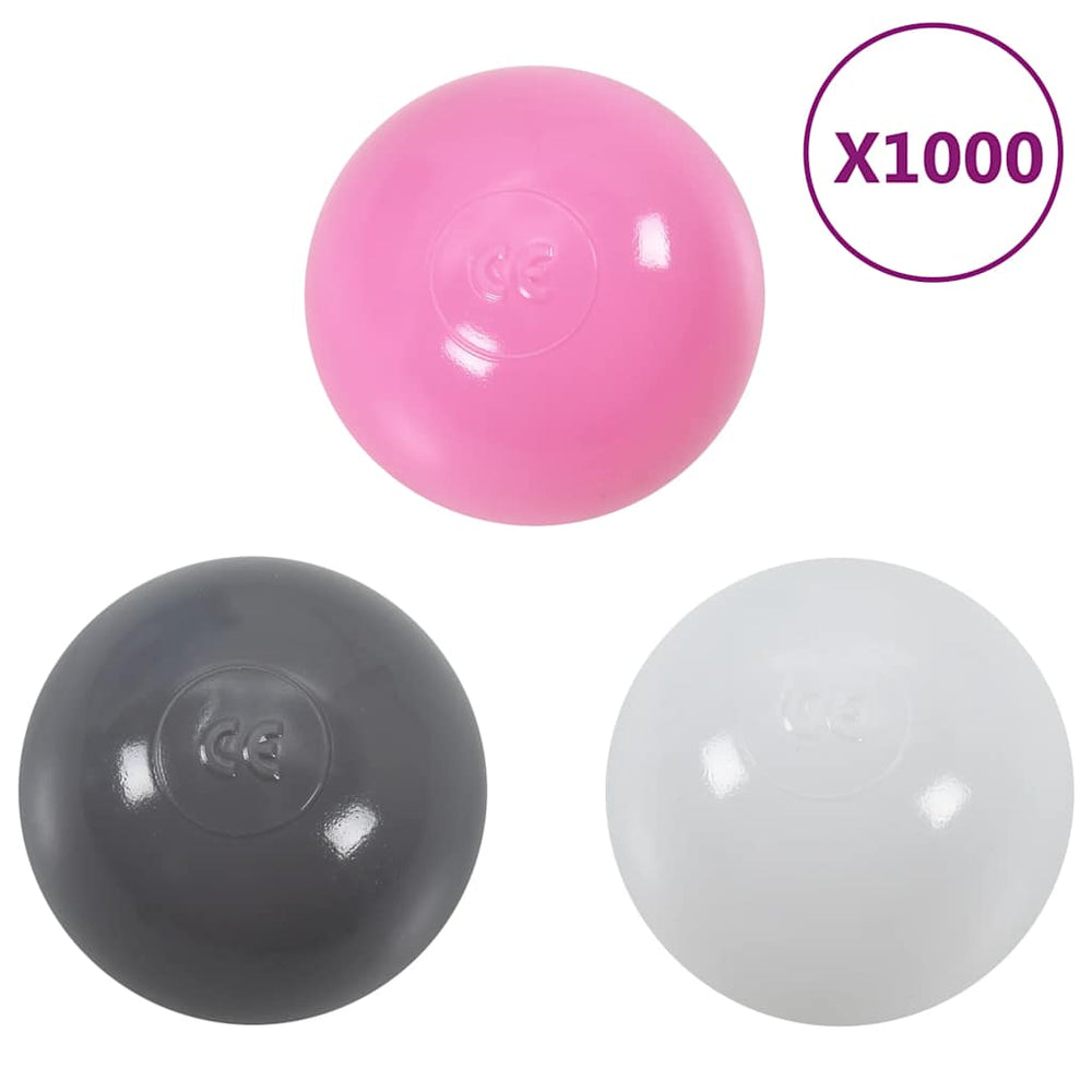 Vidaxl speelballen 1000 st meerkleurig