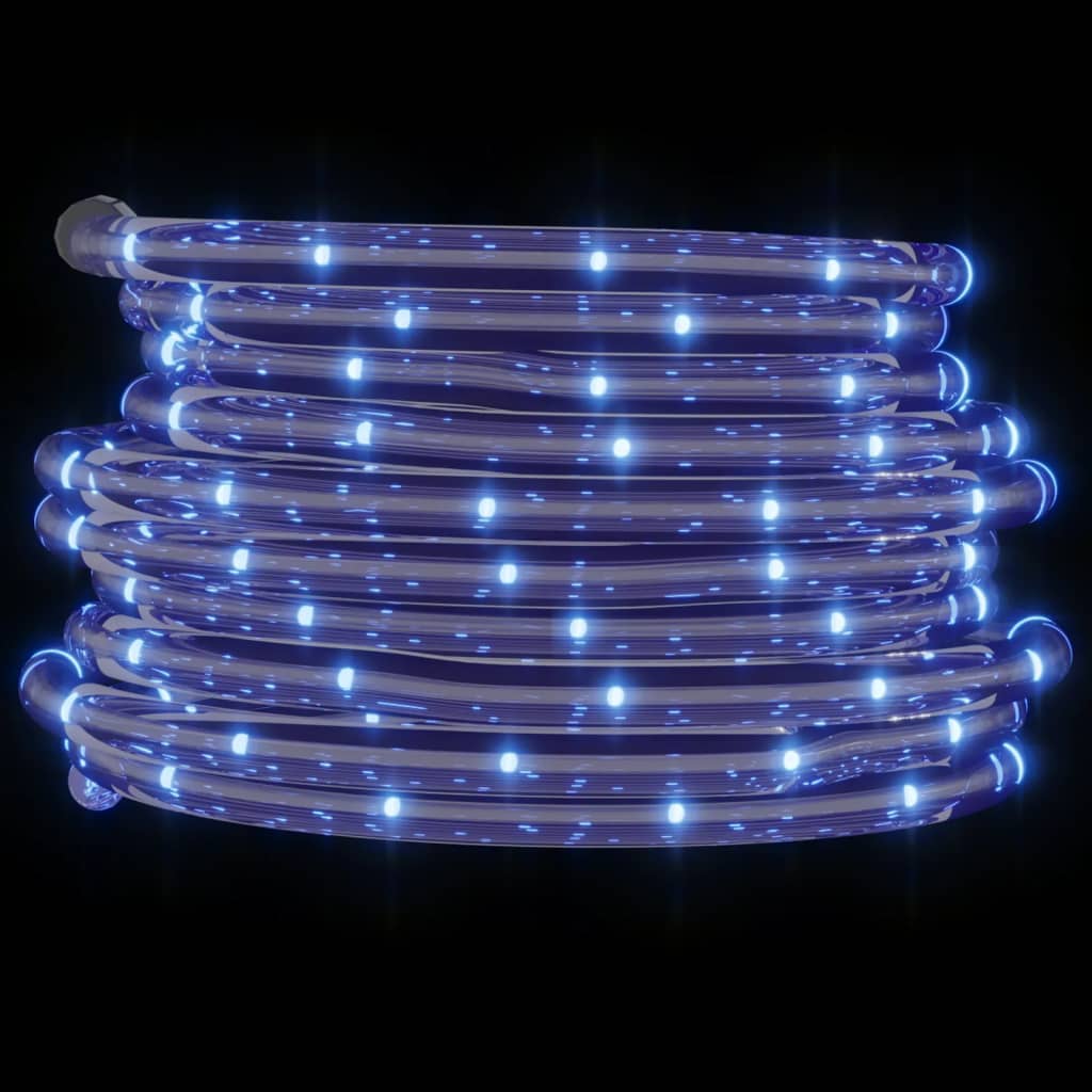 VidaXL Lampenkap met 120 LED's koudwit 5 m PVC