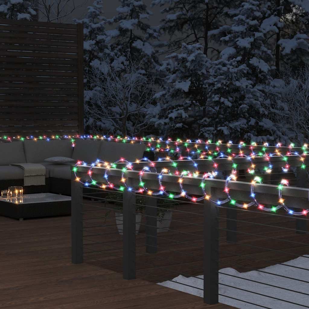 VidaXL Lichtslinger met 120 LED's meerkleurig 5m PVC