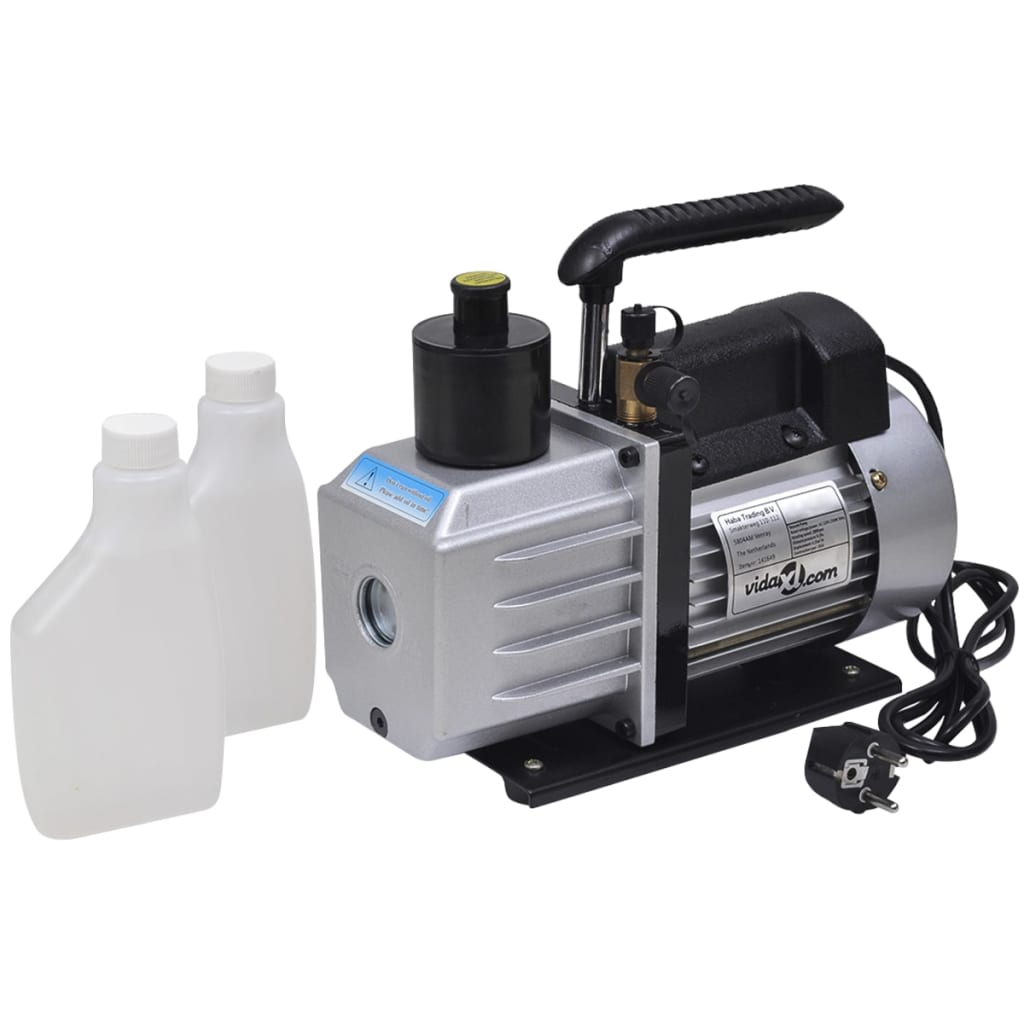 Vidaxl vacuümkamer met 2-traps pomp 7,4 l