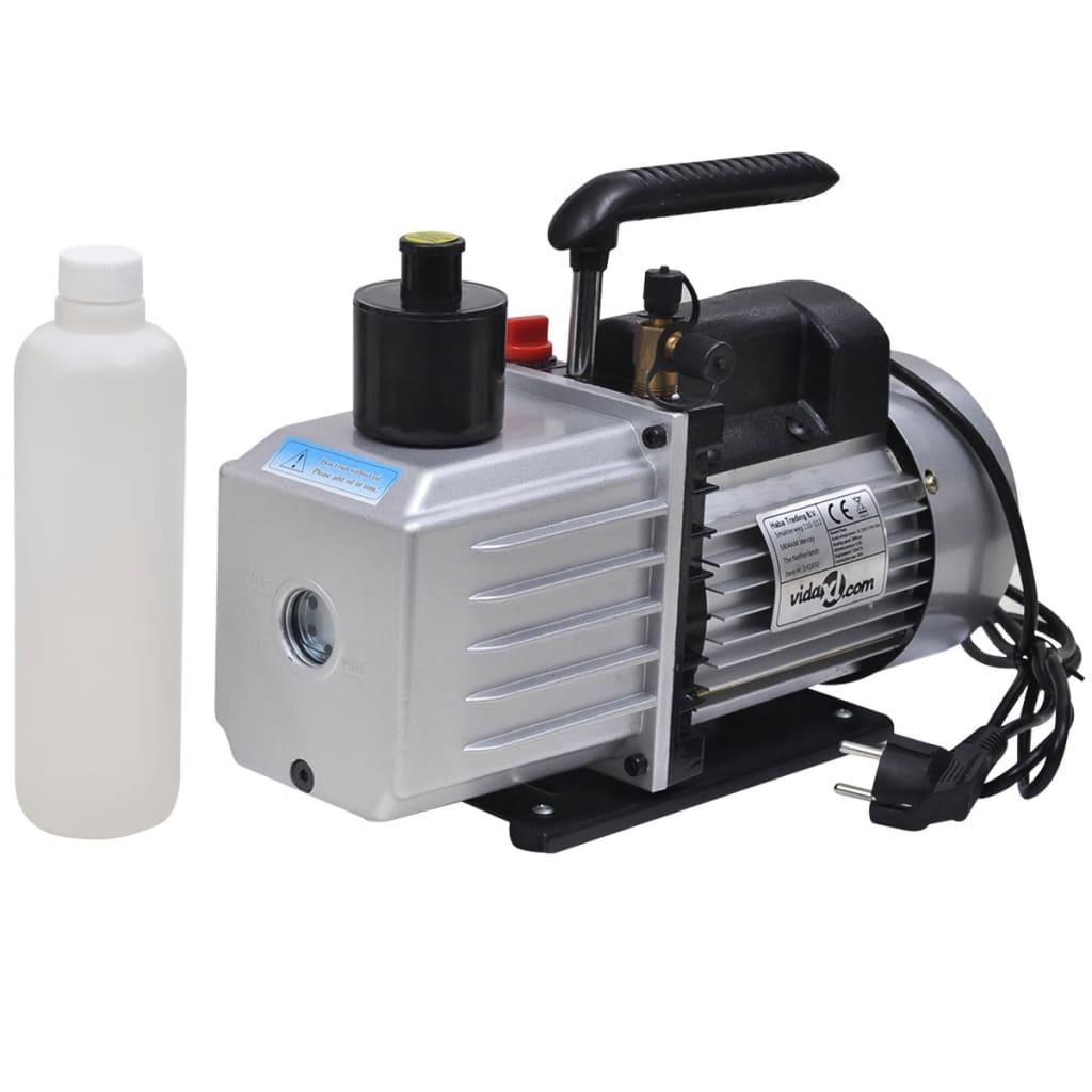 VidaXL Vacuümkamer met 2 sifons pomp 3,7 L