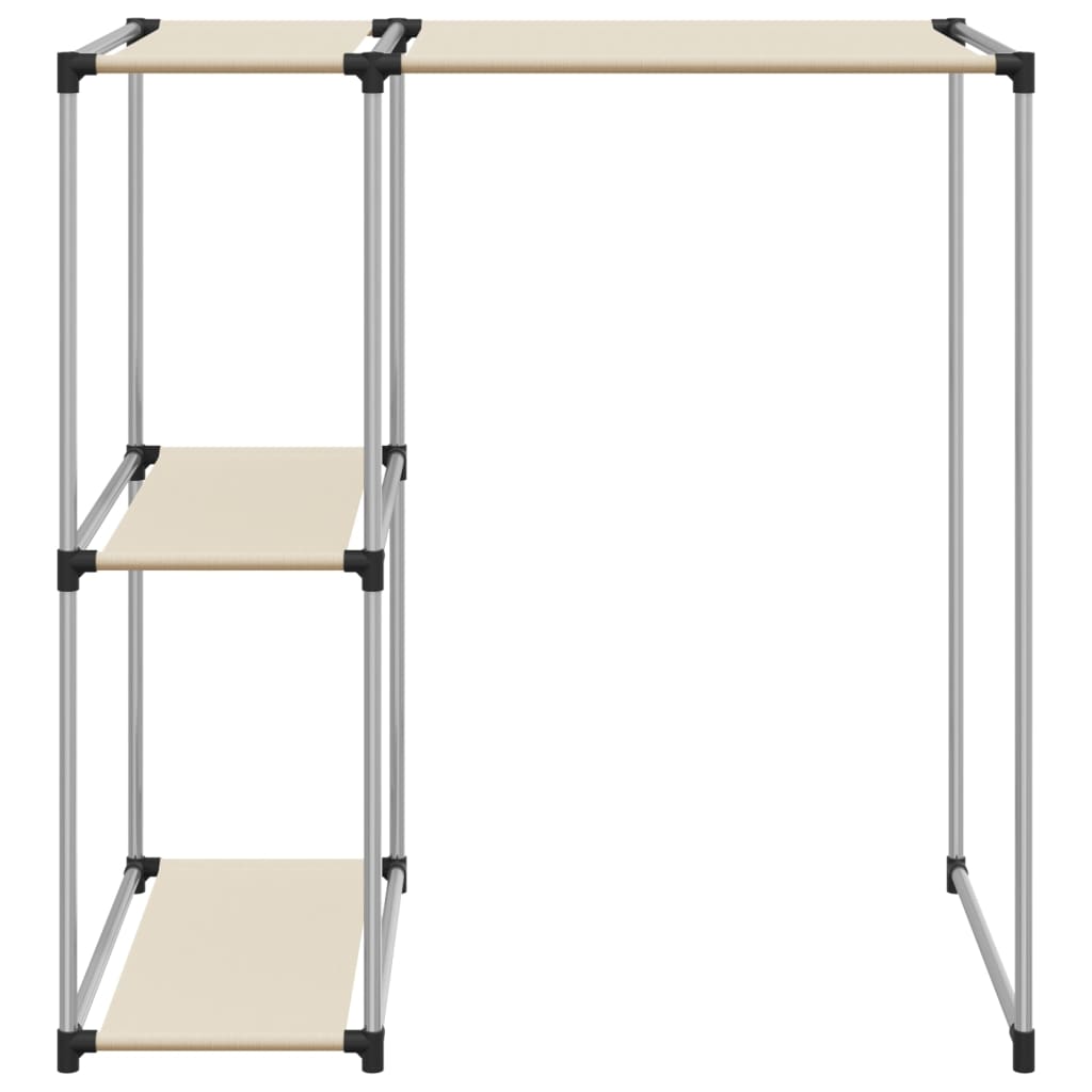 Vidaxl opbergrek voor boven wasmachine 87x55x90,5cm ijzerkleurig