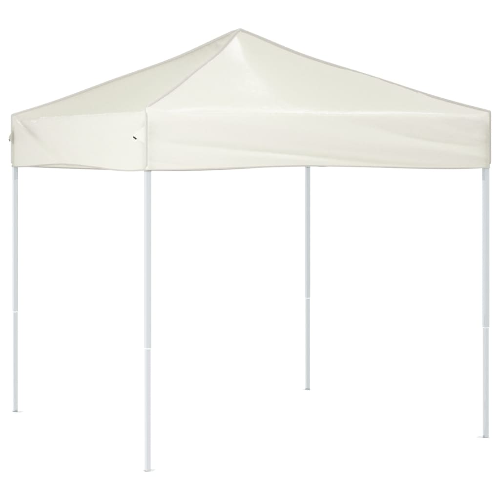 Vidaxl partytent inklapbaar 2x2m crèmekleurig