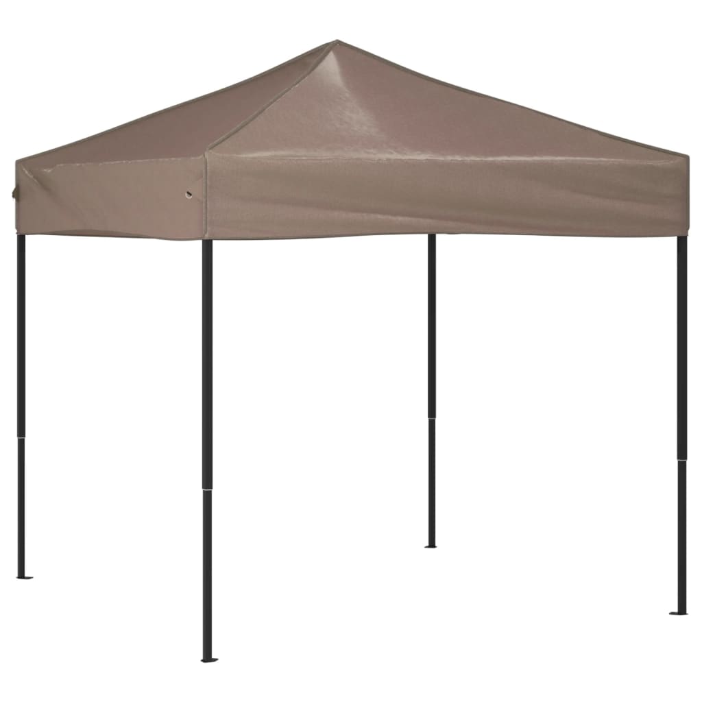 Vidaxl partytent inklapbaar 2x2m taupe