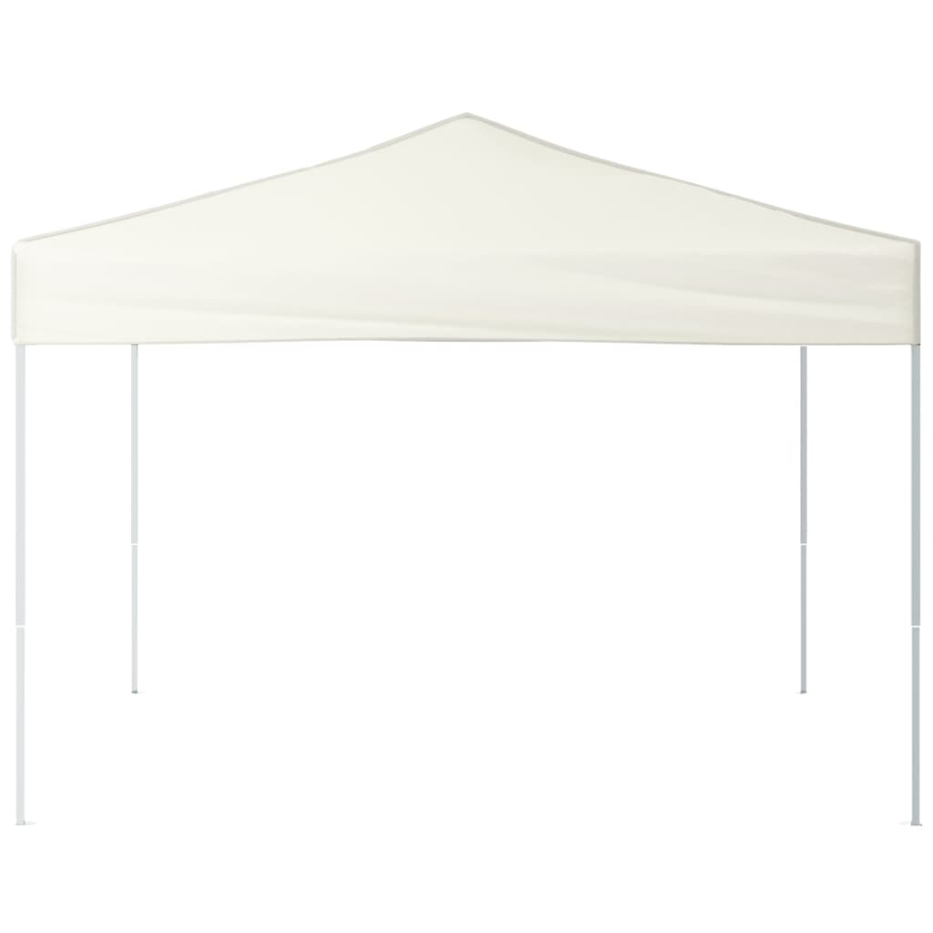 Vidaxl partytent inklapbaar 3x3m crèmekleurig