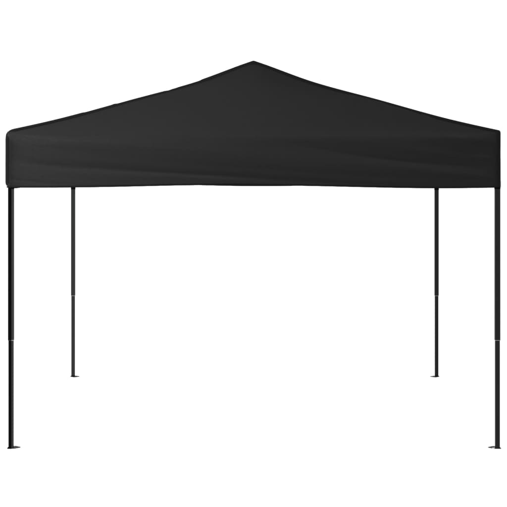 Vidaxl partytent inklapbaar 3x3m zwart