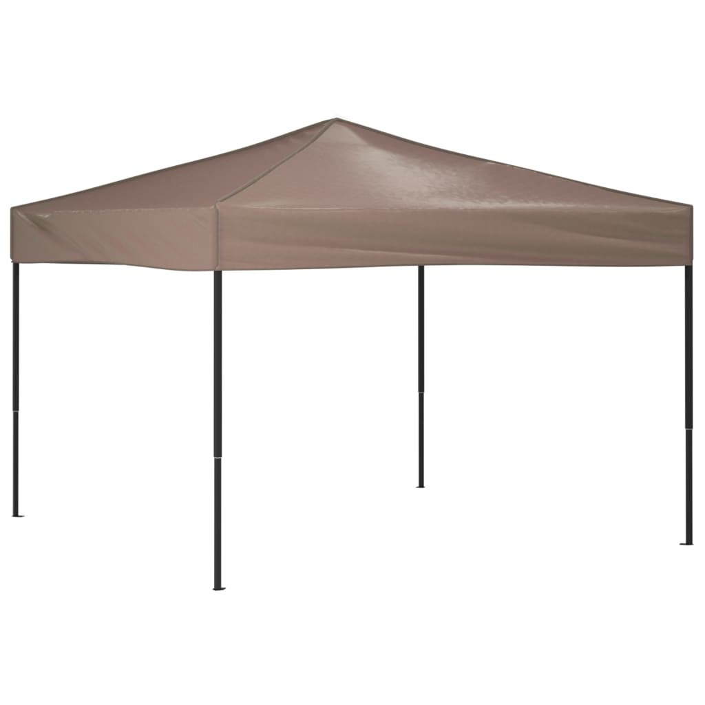 Vidaxl partytent inklapbaar 3x3m taupe