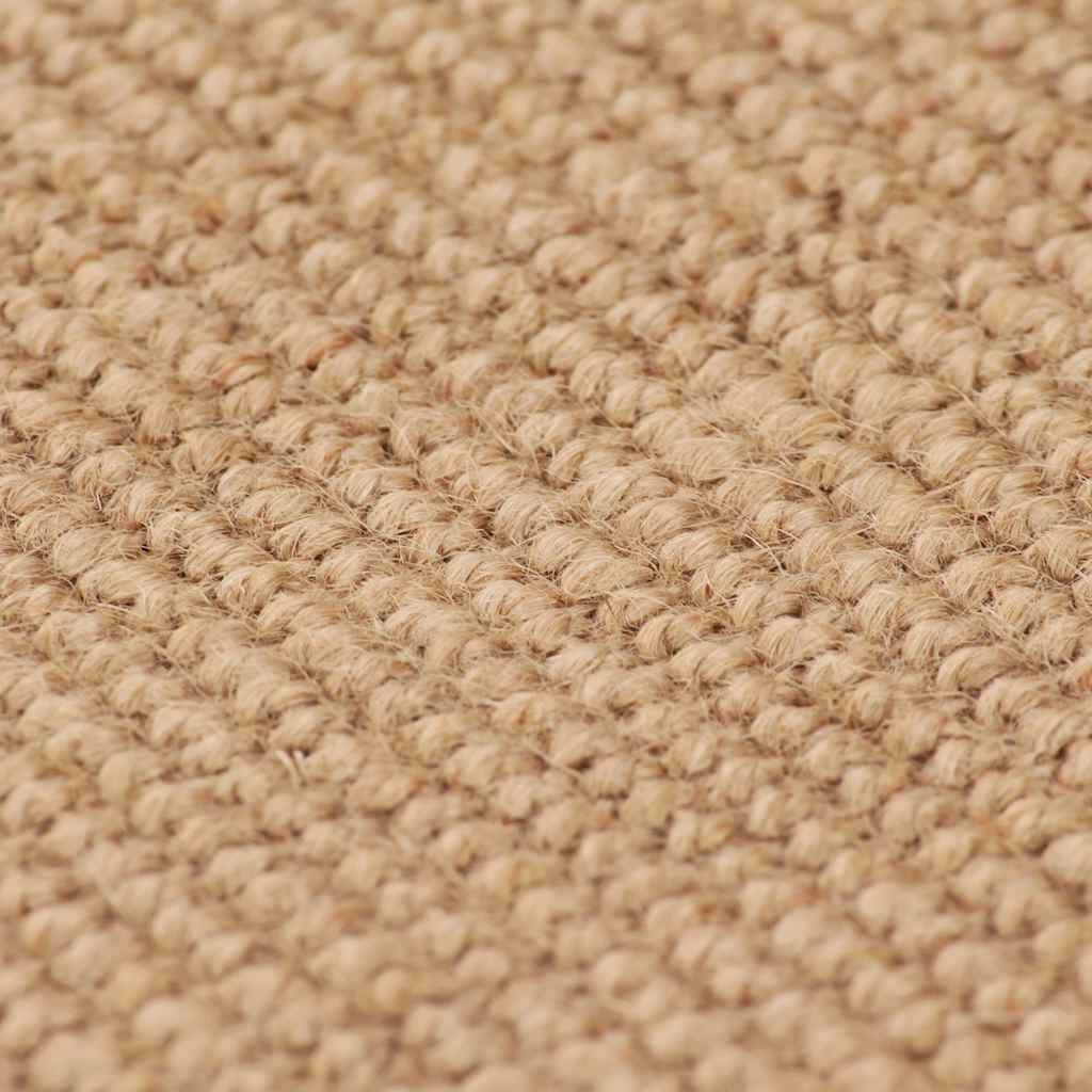 Vidaxl tapijt met latex onderkant 180x250 cm jute
