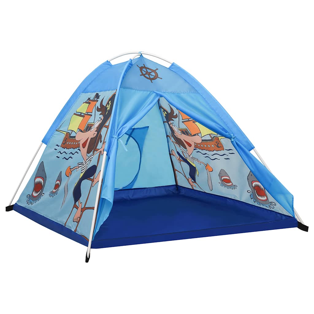 Vidaxl kinderspeeltent met 250 ballen 120x120x90 cm blauw