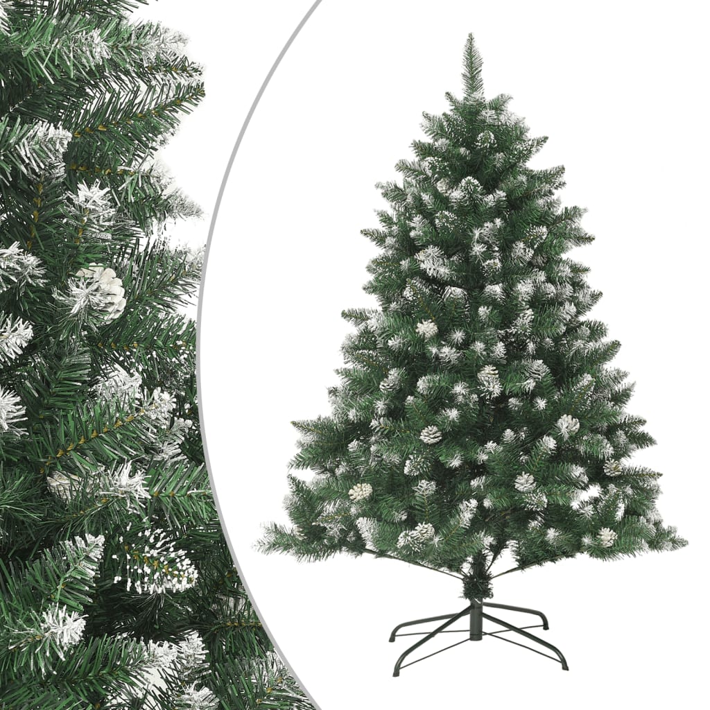 Vidaxl kunstkerstboom met standaard 150 cm pvc