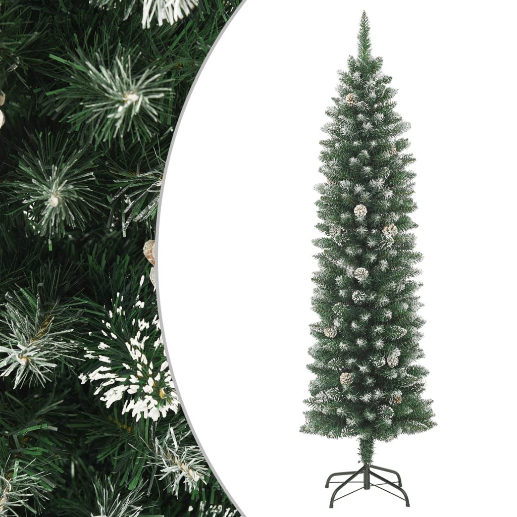 VidaXL Kunstkerstboom klein met standaard 150 cm PVC