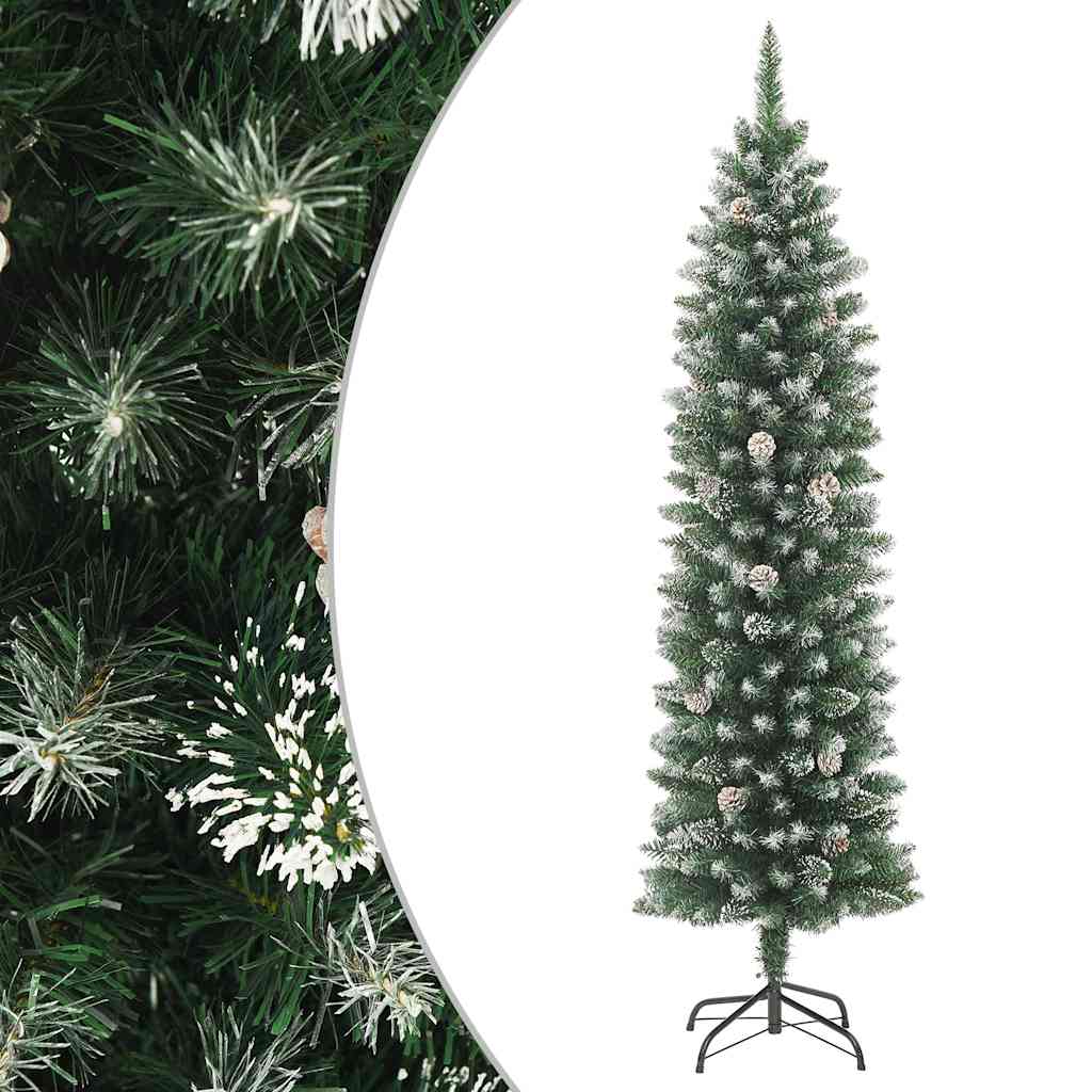 Vidaxl kunstkerstboom klein met standaard 180 cm pvc